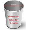 Plasticplace – W14LDB 12-16 Gallon Trash Bags │ 1.2 Mil │ Black Garbage Can Liners │ 24″ x 31″ (250 Count)(Black)