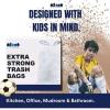 Plasticplace 18 Gallon Trash Bags │ 2.0 Mil │ White Drawstring Garbage Can Liners │ 25.5”x28 (80 Count)(80 Count (Pack of 1))