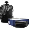 Plasticplace 32 Gallon Trash Bags Garbage Can Liners for Toter, Heavy Duty Contractor Black Garbage Bags, Leak-Proof, Tear-Resistant Can Liners, 44” x 54”, 50 Count Trashbags Yard Waste 1.5 Mil