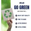 Plasticplace 32-33 Gallon Recycling Trash Bags, 1.2 Mil, Blue Garbage Liners, 33” x 39” (100 Count)