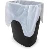 Plasticplace 32-33 Gallon Trash Bags │ 0.7 Mil │ White Garbage Can Liners │ 33” x 39” (150 Count)