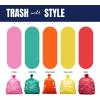 Plasticplace 32-33 Gallon Trash Bags │ 1.5 Mil │ Pink Garbage Can Liners │ 33’” x 39” (100 Count)(Pink)