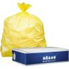 Plasticplace 32-33 Gallon Trash Bags │ 1.5 Mil │ Yellow Garbage Can Liners │ 33’” x 39” (100 Count), W33Y15(1 Count (Pack of 50))