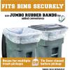 Plasticplace 64-65 Gallon Trash Can Liners for Toter │ 1.5 Mil │ Clear Heavy Duty Garbage Bags │ 50” X 60” (50Count) (W65LDCTL)(Clear)