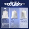Plasticplace 8 Gallon Trash Bags -White Drawstring Garbage Can Liners – 200 Count – Leak-Resistant and Tear-Proof for Kitchen, Bathroom, Office, and Small Trash Cans 0.7 Mil(Unscented)