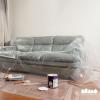 Plasticplace Clear Plastic Sheeting │ 4 Mil │ 10’W x 100’H (1 Roll)(Clear)