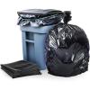 Plasticplace – W65LDBTL2RL 64-65 Gallon Trash Can Liners for Toter │ 2.0 Mil │ Black Heavy Duty Garbage Bags │ Rolls │ 49” x 59” (50 Count)(1.5 Mil)