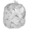 Plasticplace 20-30 Gallon Trash Bags │ 16 Microns │ Clear High Density Garbage Can Liners │ 30” x 37” (500 Count)