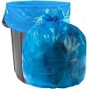 Plasticplace 32-33 Gallon Recycling Trash Bags, 1.2 Mil, Blue Garbage Liners, 33” x 39” (100 Count)