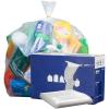 Plasticplace 32-33 Gallon Trash Bags │ 1.5 Mil │ Clear Heavy Duty Garbage Can Liners │ 33″ x 39″, 100 Count (Pack of 1), (W33LDC15)