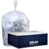 Plasticplace 4 Gallon Trash Bags │ 6 Microns │ Clear Garbage Can High Density Liners │ 17″ x 18″ (100 Count)(Clear)