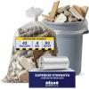Plasticplace 42 Gallon Contractor Trash Bags │ 4.0 Mil │Clear Heavy Duty Garbage Bags │ 33″ x 48″ (50 Case)