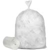 Plasticplace 55-60 Gallon Trash Bags │ 17 Microns │ Clear High Density Garbage Can Liners │ 36” x 60” (150 Count)
