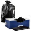 Plasticplace 55-60 Gallon Trash Bags │ 2.0 Mil │ Black Heavy Duty Garbage Can Liners │ 38” x 58” (100 Count)(Black)