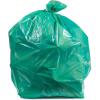 Plasticplace 55-60 gallon Trash Bags │ 1.2 Mil │ Clear Garbage Can Liners │ 38” x 58” (100Count)(Green)