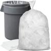 Plasticplace 56 Gallon Trash Bags – Clear High Density Garbage Bags – Heavy Duty, Scent-Free, Large Trash Can Liners for Kitchen, Commercial, & Garden Use 16 Microns, Leak-Proof, 43″ x 48″ (150 Count)