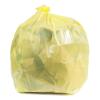 Plasticplace 64-65 Gallon Trash Can Liners for Toter │ 1.5 Mil │ Yellow Heavy Duty Garbage Bags │ 50” x 60” (50 Count) (W65LDYTL)