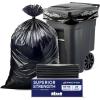 Plasticplace 95-96 gallon Garbage Can Liners │ 3 Mil │ Black Heavy Duty Trash Bags │ 61” x 68”, 25 Count (Pack of 1)(Can Liners)