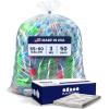Plasticplace Contractor Trash Bags 55-60 Gallon, 3.0 Mil, Black Heavy Duty Garbage Bag, 38” X 58” (50Count)(Clear)