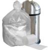 Plasticplace W55HDC1 55-60 gallon Trash Bags │ 12 Microns │ Clear High Density Garbage Can Liners │ 36” x 60” (200Count)