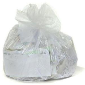 Plasticplace 20-30 Gallon Trash Bags │ 8 Microns │ Clear High Density Garbage Can Liners │ 30″ x 37″ | 1 Count (Pack of 500)(Clear)