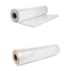 Plasticplace Clear Plastic Sheeting │ 4 Mil │ 10’W x 100’H (1 Roll)(Clear)